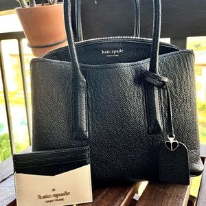 Kate Spade ♠️ Margaux Medium Satchel & Cardholder